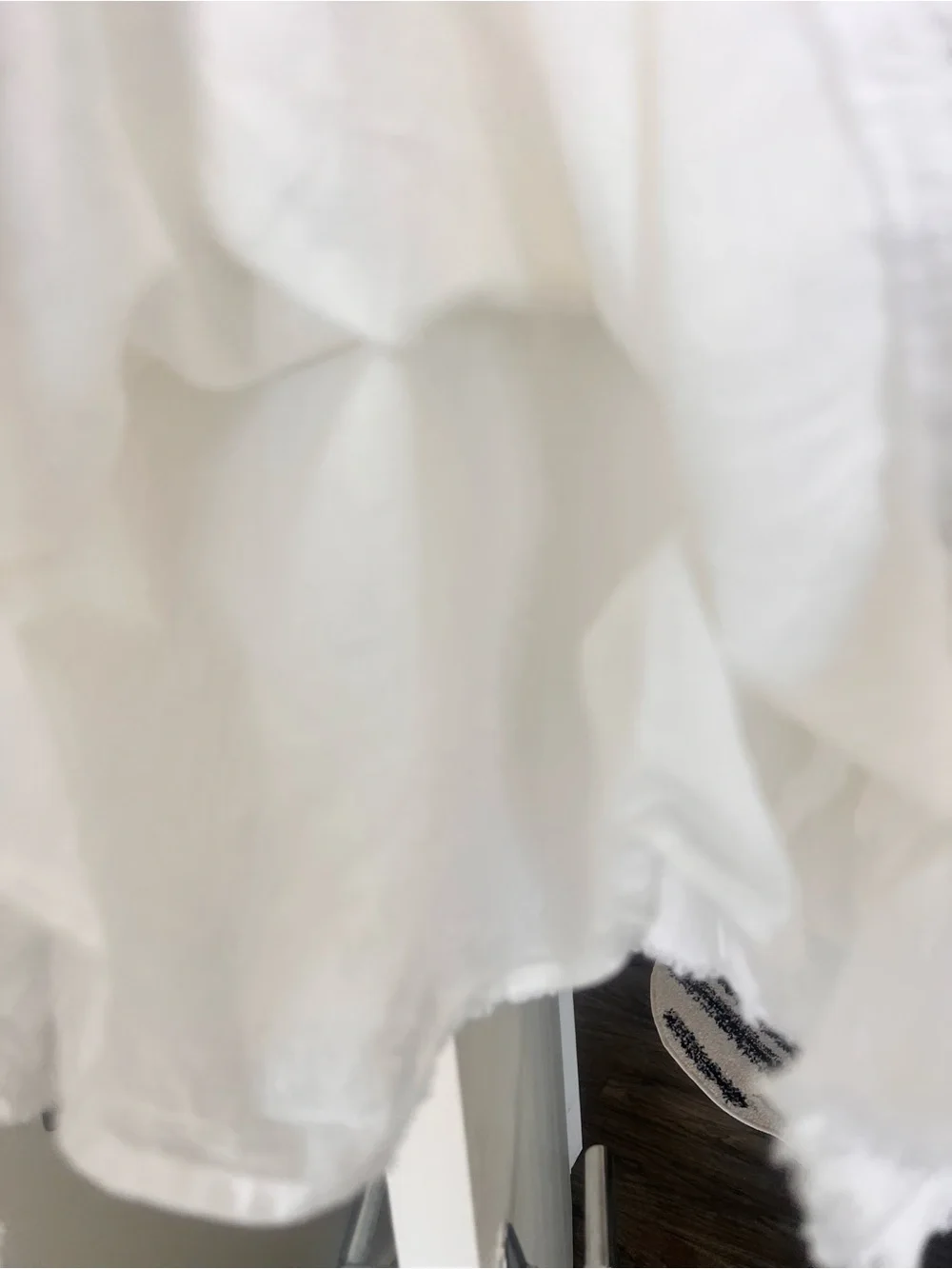 Aerie Flutter Sleeve Babydoll Tunic Dress White Size Small - Picture 8 of 11